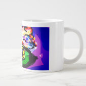 Zwei Turteltauben Frühling Jumbo-Tasse (Rechts)