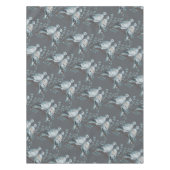 Zwei Turteltauben im Stilstil ausschneiden Tischdecke (Vorderseite)