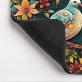 Zwei Turteltauben Mousepad (Ecke)