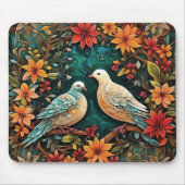 Zwei Turteltauben Mousepad (Vorne)