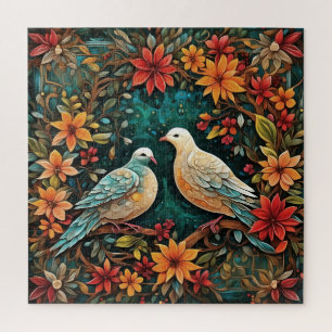 Zwei Turteltauben Puzzle