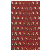 Zwei Turteltauben-Schablone im Retro-Stil 7 Tischdecke (Vorderseite)