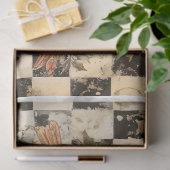 Zwei Turtle Doves Seidenpapier (Geschenk)