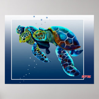 Zwei Turtles Poster