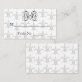 Zwei Tuxedo Groom Gay Wedding Platzkarten (Vorne/Hinten)