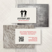 Zwei Typ ungerade Jobs verschieben Visitenkarte