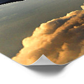 Zwei U.S. Navy F/A-18 Super Hornets Poster (Ecke)