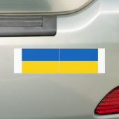 ZWEI Ukraine Staatsflagge Autoaufkleber (Auf Auto)