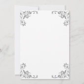 Zwei und Zwei Einladung (Rückseite)