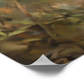 Zwei ungarische Vizslas Poster (Ecke)