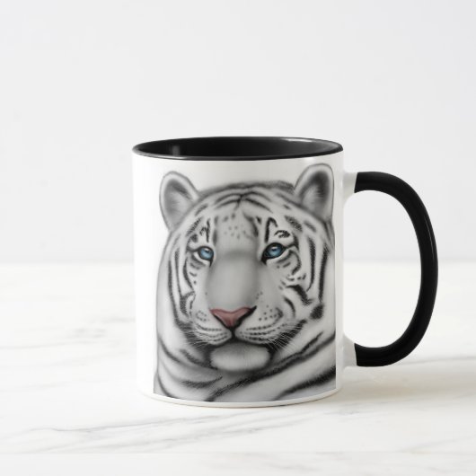 Zwei unterschiedliche Tiger-Tasse Tasse (Rechts)