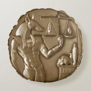 Zwei Unzen .999 Fine Silver Ägyptische Münze Rundes Kissen