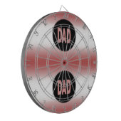 Zwei Vater Dartscheibe (Vorderseite Links)