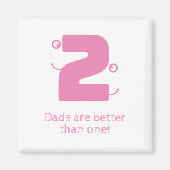 Zwei Väter Magnet (Vorne)