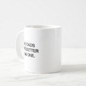 ZWEI VÄTER SIND BESSER ALS EINER KAFFEETASSE (Vorderseite Links)