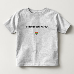 Zwei Vatis sind besser als ein Kleinkind T T-shirt