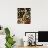 Zwei Venezianische Damen (Panel) Poster (Heimbüro)