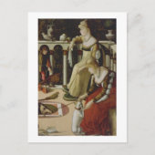 Zwei Venezianische Damen (Panel) Postkarte (Vorderseite)