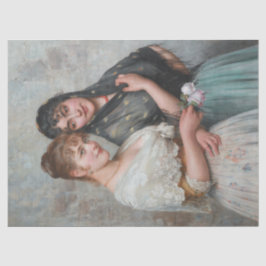 Zwei Venezianische Frauen (italienische Art) Seidenpapier