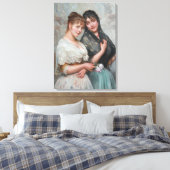 Zwei Venezianische Frauen Leinwanddruck (Insitu (Schlafzimmer))