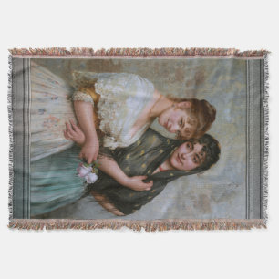 Zwei Venezianische Frauen von Eugene de Blaas Decke