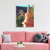 zwei vergoldete Leinwand (Insitu (Wohnzimmer))
