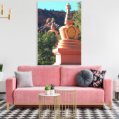 zwei vergoldete Leinwand (Insitu (Wohnzimmer))