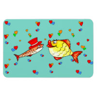 Zwei verliebte Fische
