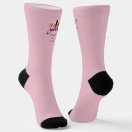 Zwei verliebte Katzen Sonnenuntergang Lesbische Fl Socken