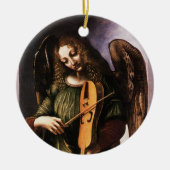 Zwei verschiedene Engel von Leonardo da Vinci Keramik Ornament (Vorne)