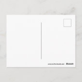 Zwei verschiedene Hobbys Postkarte (Rückseite)