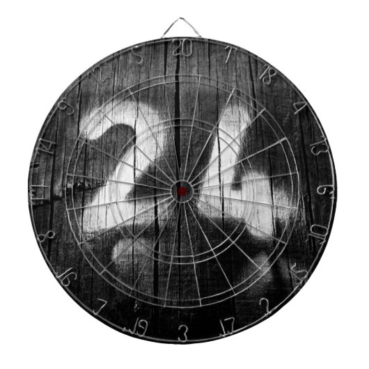 zwei vier Stellen Dartscheibe (vorne)