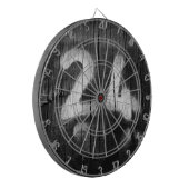 zwei vier Stellen Dartscheibe (Vorderseite Links)