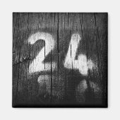 zwei vier Stellen Magnet (Vorne)