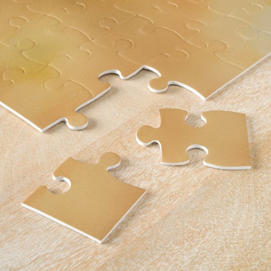 Zwei violette Blumen Iris Frühlingspuzzle Kunst Puzzle (Seite)