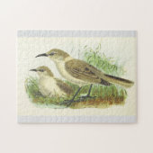 Zwei Vögel auf dem Boden-Puzzle Puzzle (Horizontal)