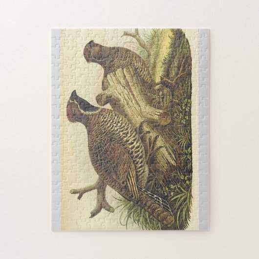 Zwei Vögel in der Nähe eines Rätsel Puzzle (Vertikal)