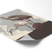 Zwei Vögel Poster (Ecke)