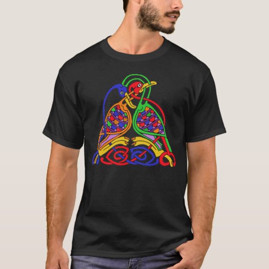 zwei Vögel T-Shirt (Vorderseite)