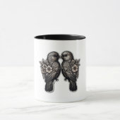 Zwei Vogel Tasse (Zentrum)