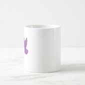 Zwei Vögel Zodiac Tasse • Doppelte himmlische Silh (Mittel)