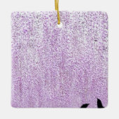 Zwei Vogelträume Keramikornament (Vorderseite)