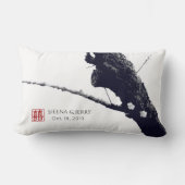 Zwei von uns Chinesen, die ein Hochzeitsgeschenk m Lendenkissen (Vorderseite)