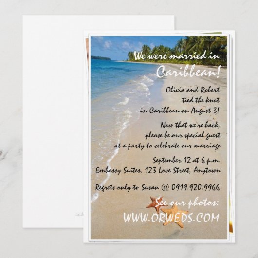 Zwei von uns | einladung (Vorne/Hinten)