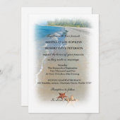 Zwei von uns| Hochzeitsfeiern in der Liebe des Oze Einladung (Vorne/Hinten)