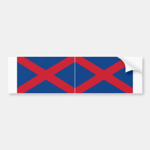 ZWEI Voortrekker-Flagge Autoaufkleber
