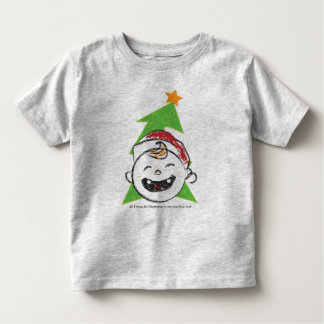 Zwei vorderes Teef Weihnachten Kleinkind T-shirt