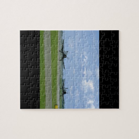 Zwei Vought F4U Seeräuber, Landing_WWII Flugzeuge Puzzle (Horizontal)