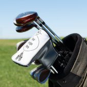 Zwei Wachhunde Monogramm Golf Headcover (In Situ)