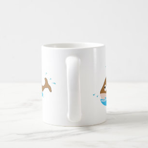 zwei Wale Tasse